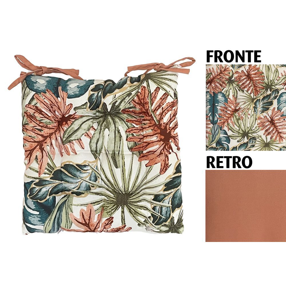 Cuscino da Sedia Tropical Double Face
